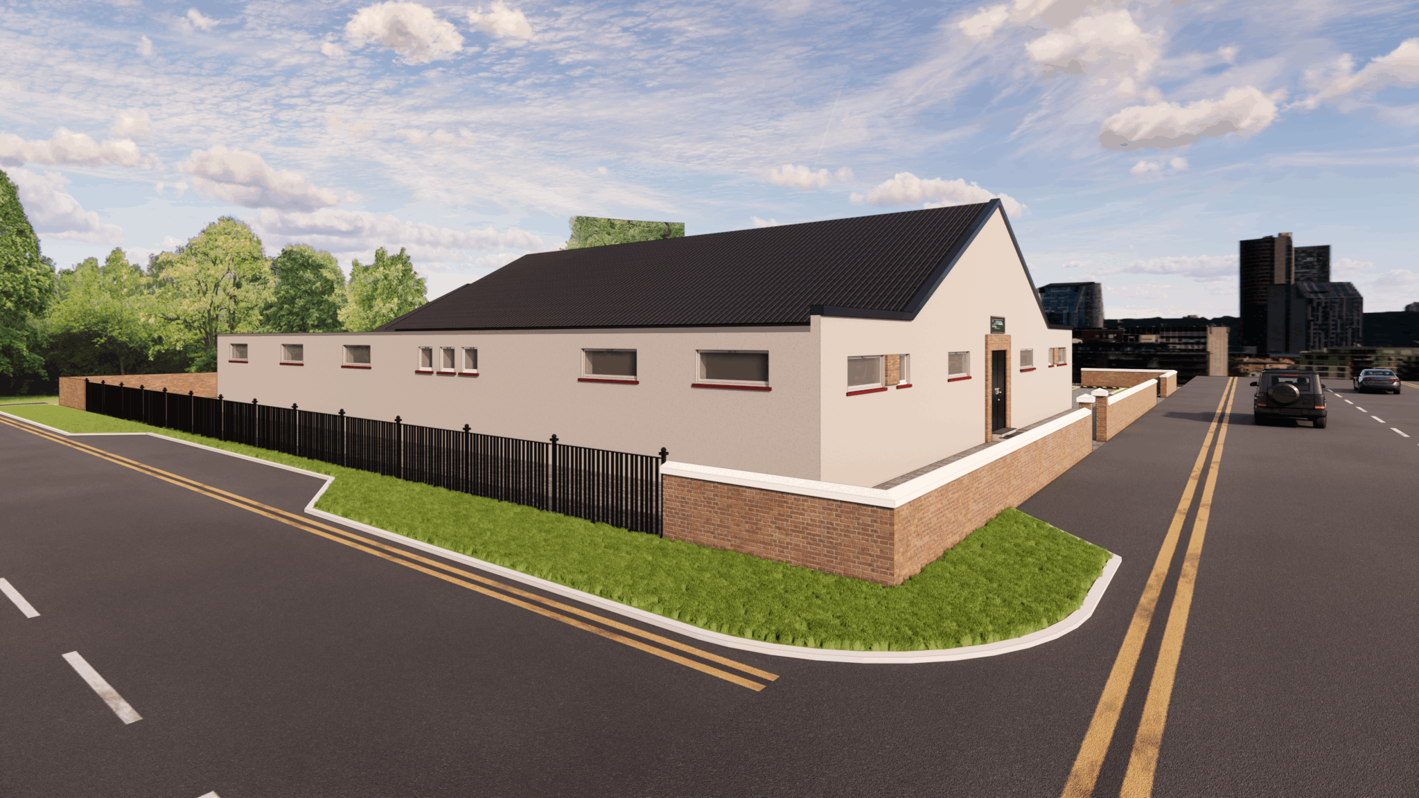 Architectural plans and vision for the new mosque